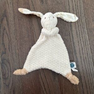 Mary Meyer Bunny Lovey Security Blanket Cream White Tan Ears Feet